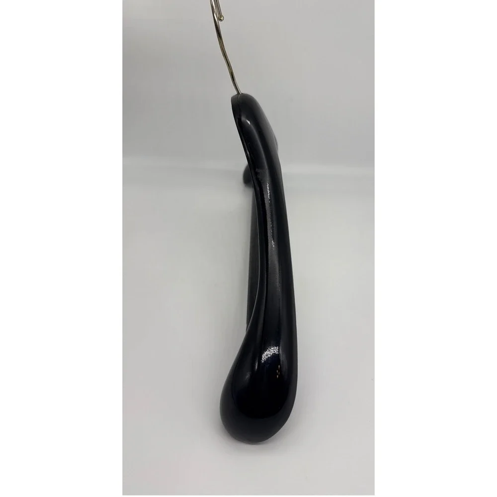 Vintage Fitwell 1 C. Birnbaum Ltd Black Wood Suit Hanger Clothes Germany Wide